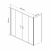 картинка Душевой уголок Garda VSR-1G21018CL, 1800*1000, хром, стекло прозрачное от магазина Сантехстрой