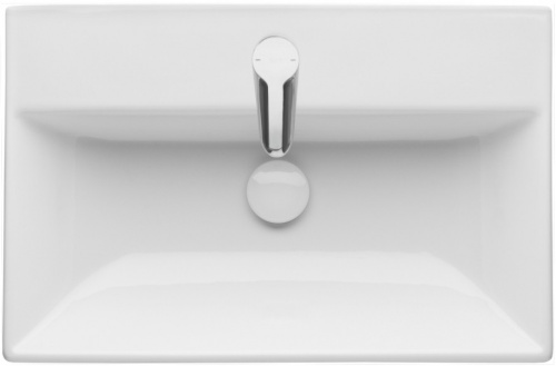 картинка Раковина мебельная Roca OLETA 60х39х16.3, фарфор, цвет Белый (7.3274.C.400.Y) от магазина Сантехстрой