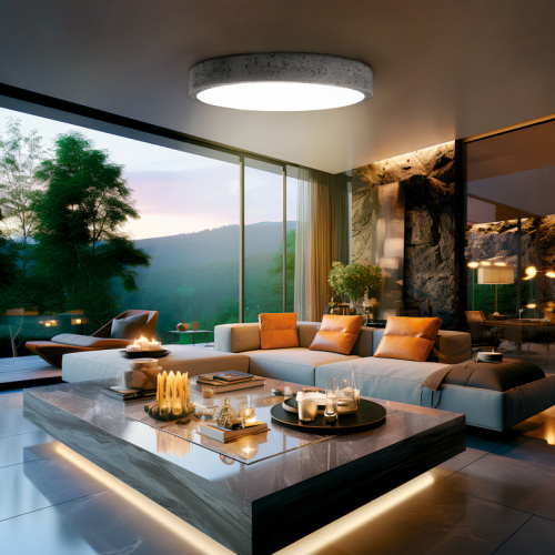 картинка Светильник потолочный Sandstone, LUMI Line,  70Вт REXANT от магазина Сантехстрой