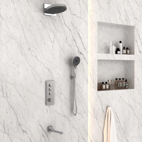 картинка Душевой комплект 247 мм Vincea Inspire VSFW-433TI1CH от магазина Сантехстрой