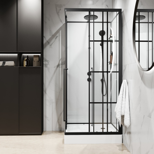 картинка Душ.каб. Niagara Standart ST90/15QL/KL/BKT (900х900х2250) 3 места от магазина Сантехстрой