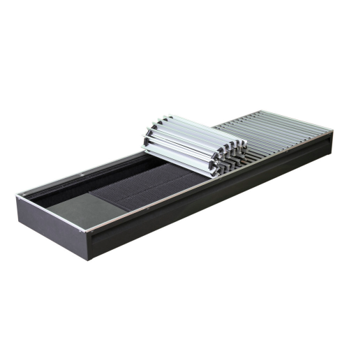 картинка Внутрипольный конвектор КЗТО Бриз 260*80 *1400 U (5Ал 12) от магазина Сантехстрой