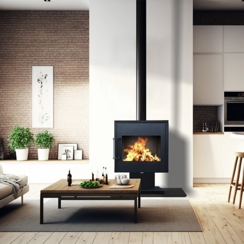 картинка Печь-Камин HN 14кВт L от магазина Сантехстрой