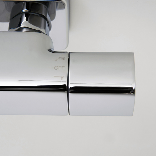 фото смеситель для ванны wasserkraft naab 8611 thermo с термостатом хром