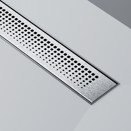 картинка W02SC-P11-070-01SB PrimeFlow Трап для душа линейный универс затвор Cut Gradient 70см цвет сталь мат от магазина Сантехстрой
