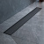 картинка W01SC-U11-060-04BM MasterFlow Трап для душа линейный универс затвор Tile 60см цвет черн мат от магазина Сантехстрой
