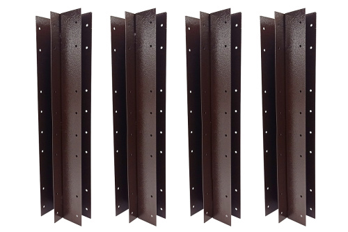 картинка Holzhof, Россия Шарнир для клумбы Holzhof 35*450мм (металл), 90град (комплект 4 шт) от магазина Сантехстрой