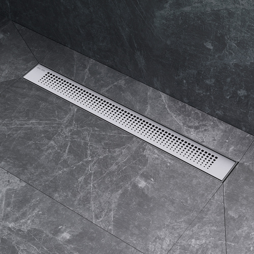 картинка W02SC-P11-060-01SB PrimeFlow Трап для душа линейный универс затвор Cut Gradient 60см цвет сталь мат от магазина Сантехстрой