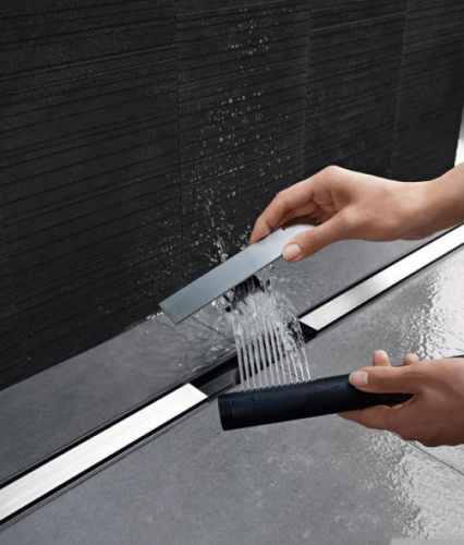 картинка Душевой лоток Geberit CleanLine 20 154.451.KS.1 Нержавеющая сталь от магазина Сантехстрой