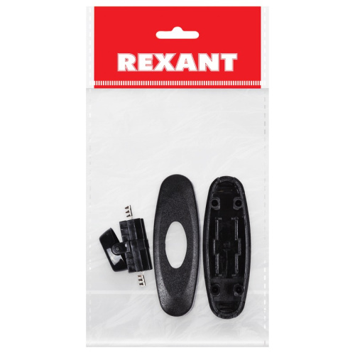 картинка Выключатель-кнопка 250V 2А ON-OFF черный на электропровод (для настольной лампы) REXANT от магазина Сантехстрой