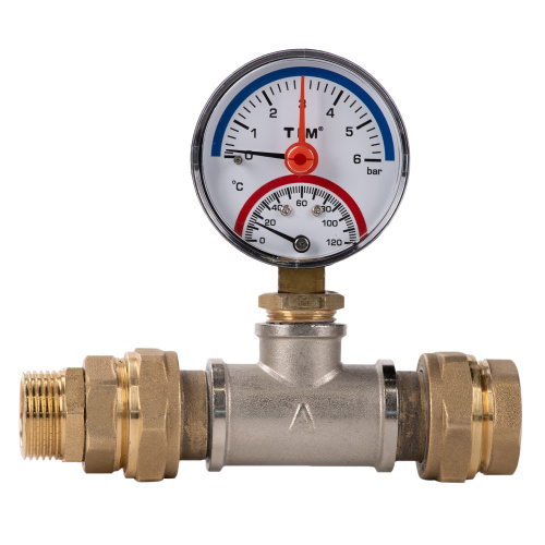 картинка Термоманометр в сборе TM 25/MST от магазина Сантехстрой