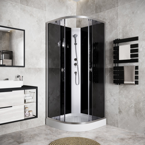 картинка Душевая кабина Niagara e90/13/tn/bk от магазина Сантехстрой