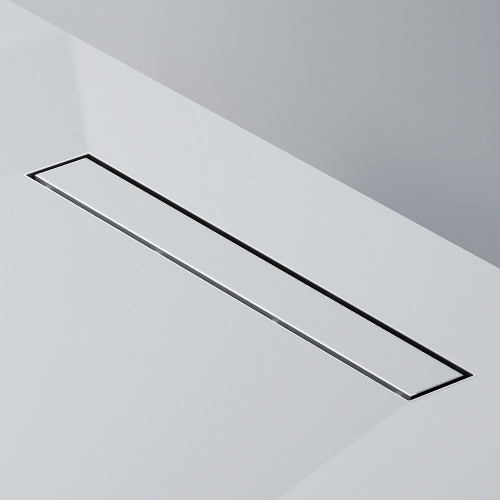 картинка W01SC-U11-050-04SB MasterFlow Трап для душа линейный универс затвор Tile 50см цвет сталь мат от магазина Сантехстрой