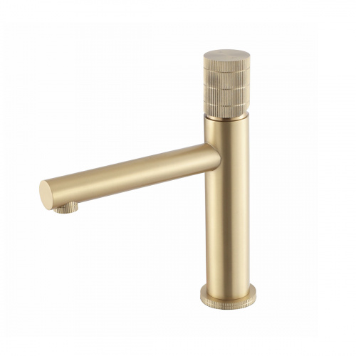 картинка Смеситель для раковины Groove VBF-4G1BG4, брашированное золото от магазина Сантехстрой