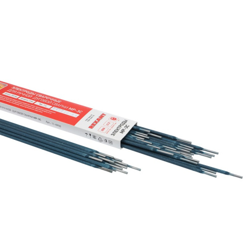 картинка Электрод MP-3C REXANT,  350 мм/3 мм,  пачка 1 кг от магазина Сантехстрой