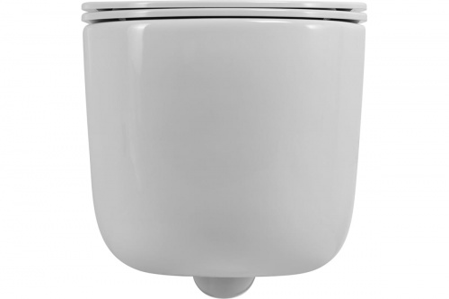 картинка Унитаз подвесной Art&Max NAPOLI безободковый с вихревым смывом, в комплекте с креплением AM100CHRV от магазина Сантехстрой