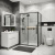 картинка Душ.ограждение 120.K33.02.1280.21.02 Cosmo (120*80*195) черный матовый, стекло шиншилла, 2 места магазин Сантехстрой являющийся официальным дистрибьютором в России картинка Душ.ограждение 120.K33.02.1280.21.02 Cosmo (120*80*195) черный матовый, стекло шиншилла, 2 места от магазина Сантехстрой
