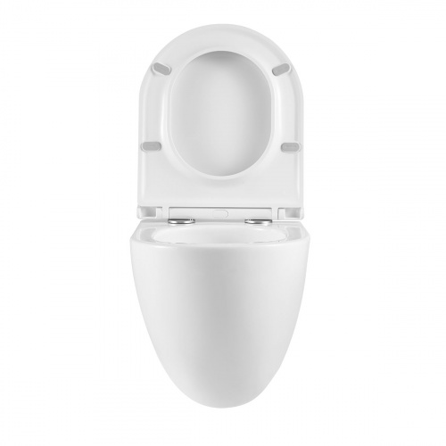 картинка Унитаз подвесной Tornado Bien VT1-51T, цвет белый, ультратонкое soft-close сиденье от магазина Сантехстрой