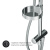 картинка F0770A100 Spirit V2.0 душ.система, набор: верхн.душ d 250 мм, ручн.душ 3 ф-ции d 120 мм, переключате от магазина Сантехстрой