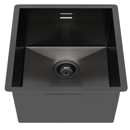 картинка Кухонная мойка Reflexion Como RX2038BL оружейная сталь от магазина Сантехстрой