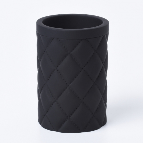 картинка Стакан для зубных щеток WasserKRAFT Never K-1828 Черный от магазина Сантехстрой