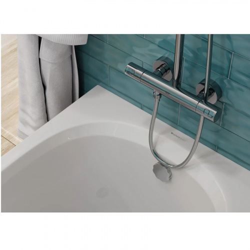 картинка Ванна акриловая VAGNERPLAST KASANDRA прямоугольная, 150х70 см, белая (VPBA157KAS2X-04) от магазина Сантехстрой