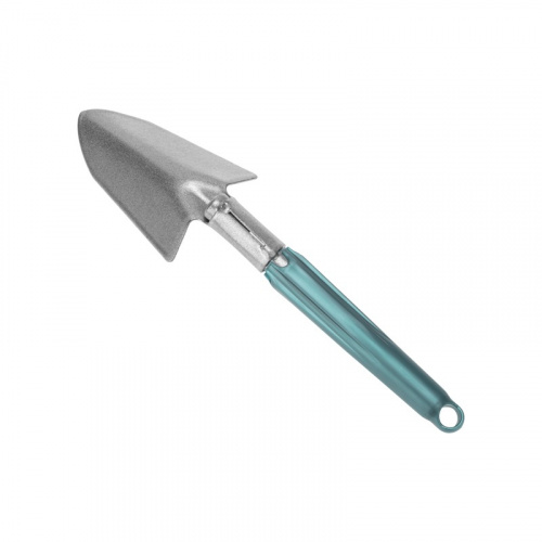 картинка Совок садовый широкий с цельнометаллической ручкой покрытой пластиком ЧЕТЫРЕ СЕЗОНА от магазина Сантехстрой