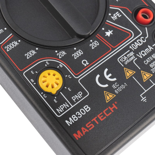 картинка Портативный мультиметр M830B MASTECH от магазина Сантехстрой