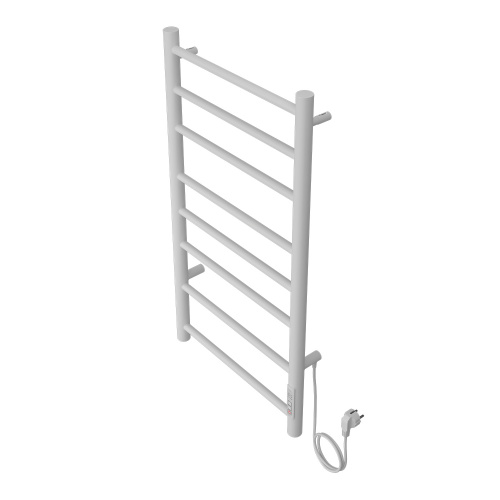 картинка Полотенцесушитель электрический AZARIO PARMA 400/800 8 секций, диммер справа, белый (AZ10848W) от магазина Сантехстрой