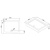 картинка Акриловый поддон 100x80 см Black & White Stellar Wind 0810H00 от магазина Сантехстрой
