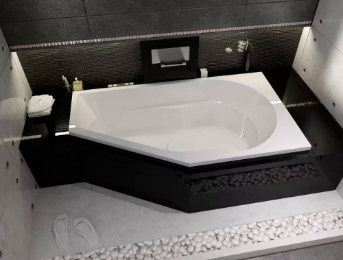 картинка Акриловая ванна Riho Yukon 160x90 B009001005 (BA3500500000000) L без гидромассажа от магазина Сантехстрой