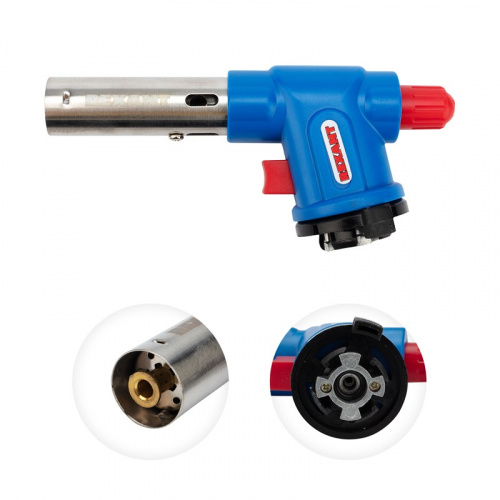 картинка Газовая горелка-насадка GT-23 с пьезоподжигом REXANT от магазина Сантехстрой