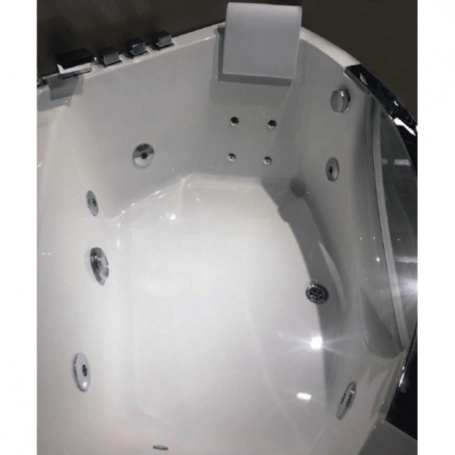 картинка Акриловая ванна Orans 137x137 62118M0 с гидромассажем от магазина Сантехстрой