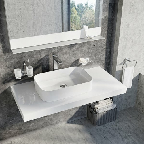 картинка Раковина-чаша Ravak Ceramic R Slim 55 XJX01155002 Белая от магазина Сантехстрой