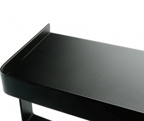 картинка Бумагодержатель с полкой для телефона черный Fixsen Hotel (FX-31011B) от магазина Сантехстрой