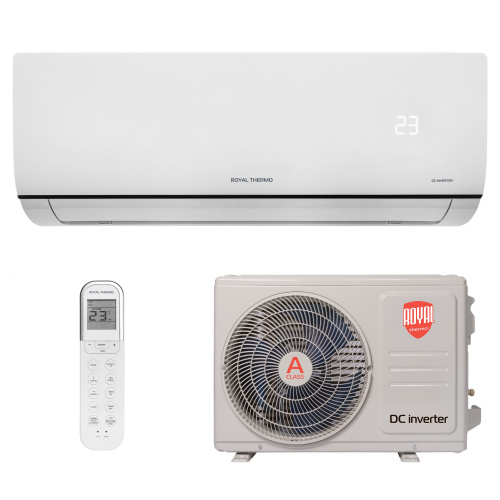 картинка Сплит-система инверторного типа Royal Thermo Siena DC RTSI-09HN8 комплект от магазина Сантехстрой