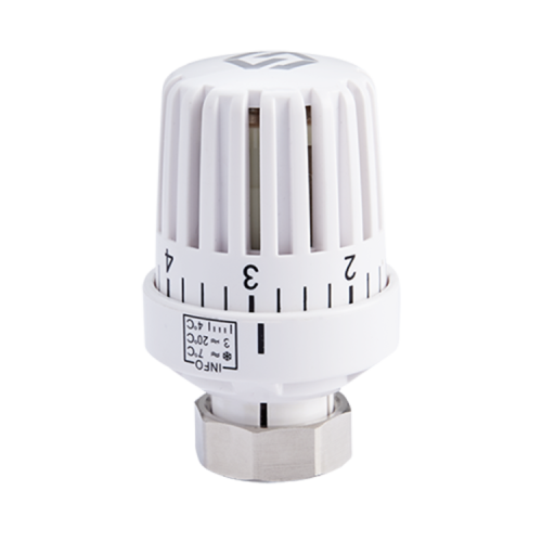 картинка Термостатическая головка, MVI, AQUAHIT, M 30x1,5, с жидкостным датчиком от магазина Сантехстрой