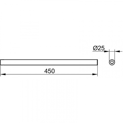 картинка Полотенцедержатель Keuco Collection Reva 12820 370000 Черный матовый от магазина Сантехстрой