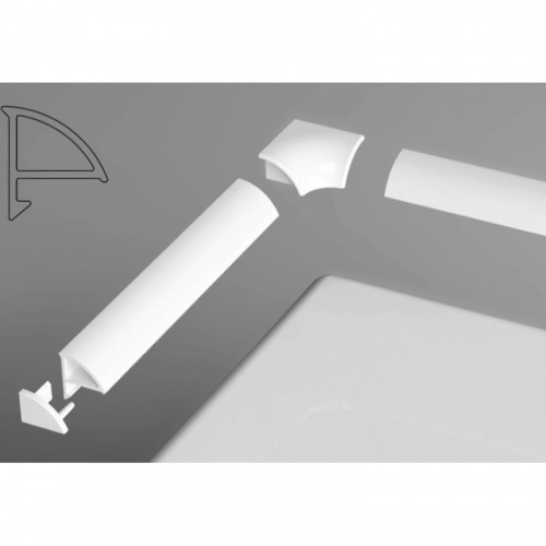 картинка Набор заглушек и уголков Ravak 6 B440000001 Белый от магазина Сантехстрой