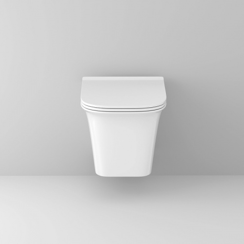 картинка Унитаз Grossman Classic GR-4463S подвесной Белый глянец с сиденьем Микролифт от магазина Сантехстрой