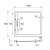 картинка Душевой поддон из искусственного камня Cezares Tray 100x90 TRAY-AS-AH-100/90-30-W Белый от магазина Сантехстрой