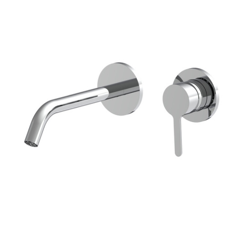 картинка Смеситель для раковины, Fima Carlo Frattini, Snap, цвет-никель брашированный от магазина Сантехстрой