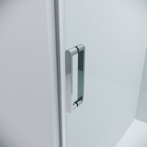 картинка Дверь в нишу 100.K33.04.120.10.00 Classic (120*195) хром, стекло прозрачное, 1 место от магазина Сантехстрой