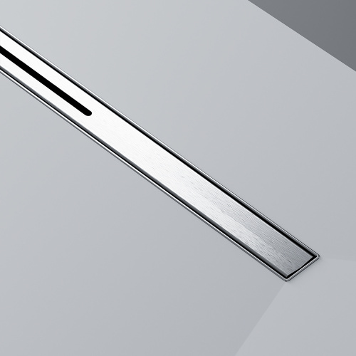 картинка W01SC-S11-100-05SB MasterFlow Трап для душа линейный универс затвор Slim line 100см цвет сталь мат от магазина Сантехстрой