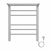 картинка Аврора с/п П6 450х600 электро КС 9003 матовый ( new встроен диммер) Полотенцесушитель TERMINUS от магазина Сантехстрой