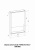 картинка Зеркало-шкаф Reflection Box White LED 500х800 RF2420WH от магазина Сантехстрой