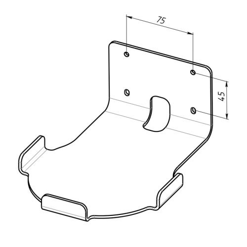 картинка Кронштейн для Xbox Series X,  настенный,  черный REXANT от магазина Сантехстрой