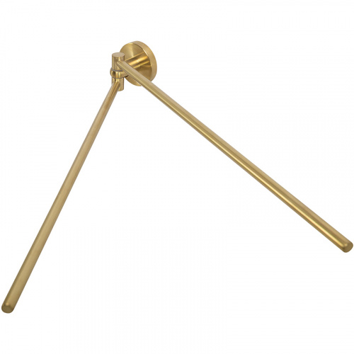 картинка Полотенцедержатель Cezares Relax RELAX-THD-S-BORO двойной поворотный Брашированное золото от магазина Сантехстрой