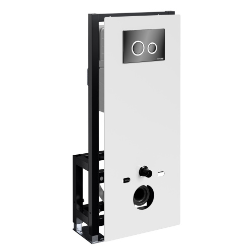 картинка Glan 66TLT.010.ME.WH.PB01 Система инсталляции для унитазов от магазина Сантехстрой