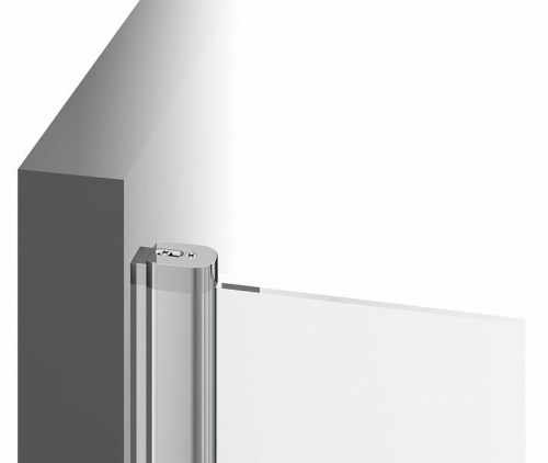 картинка Душевая дверь Ravak Chrome CRV2-110 1QVD0C00Z1 профиль Хром стекло Transparent от магазина Сантехстрой
